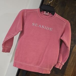Comfort Colors Seaside Pink Sweatshirt
